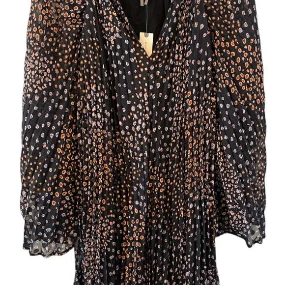 NWT Anthropologie Black and White Mini Dress - Picture 5 of 8